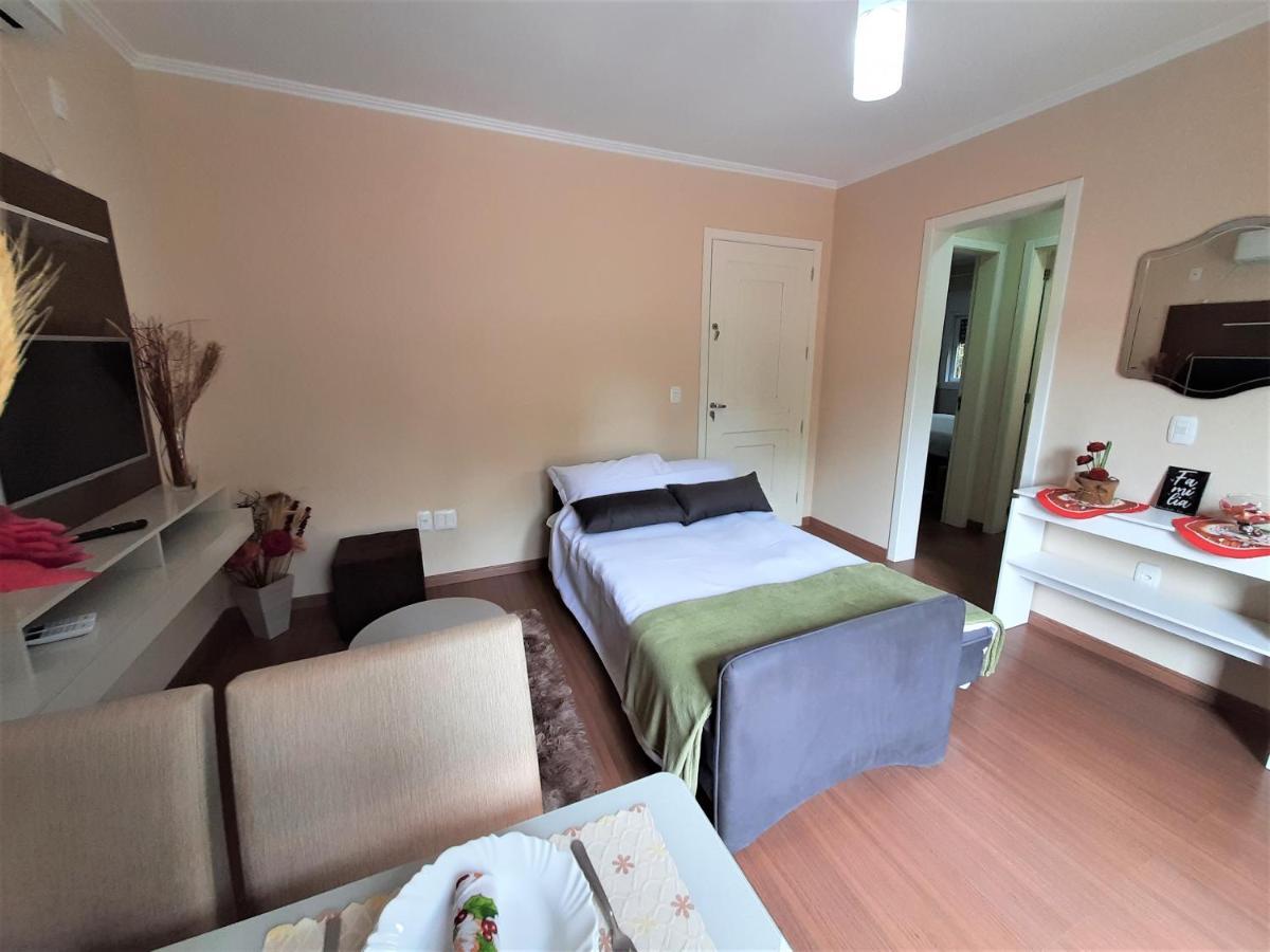 Apartamento Refugio Do Ipe Em Gramado - Proximo Ao Lago Negro Exteriör bild