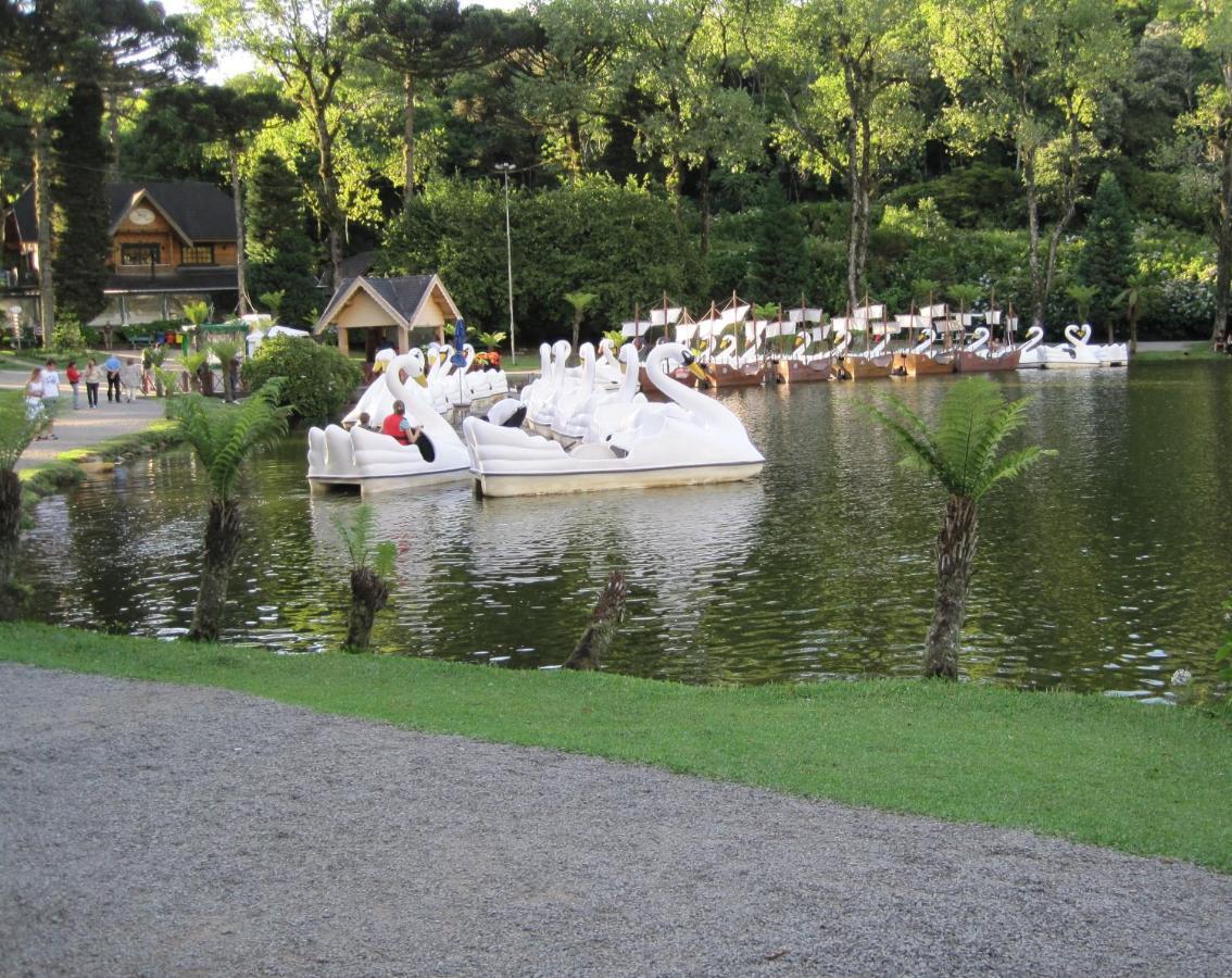 Apartamento Refugio Do Ipe Em Gramado - Proximo Ao Lago Negro Exteriör bild